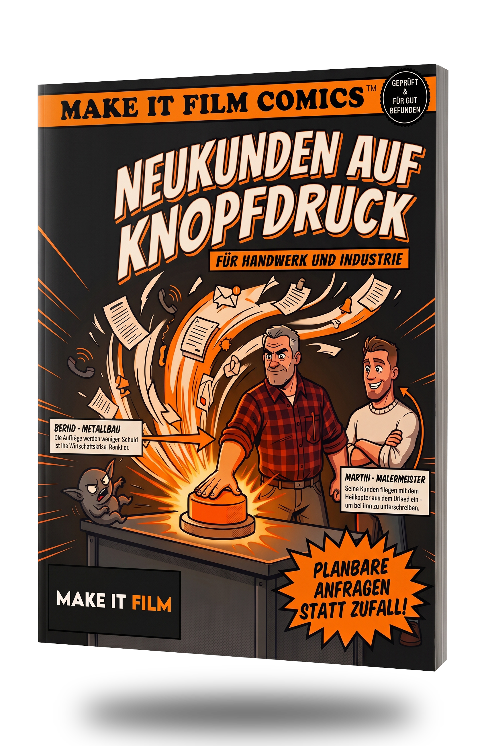 Comic Neukunden auf Knopfdruck &ndash; f&uuml;r Handwerk und Industrie